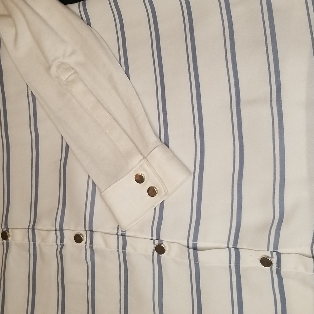 Ann Taylor Button Front Collared Long Sleeve Blou… - image 6